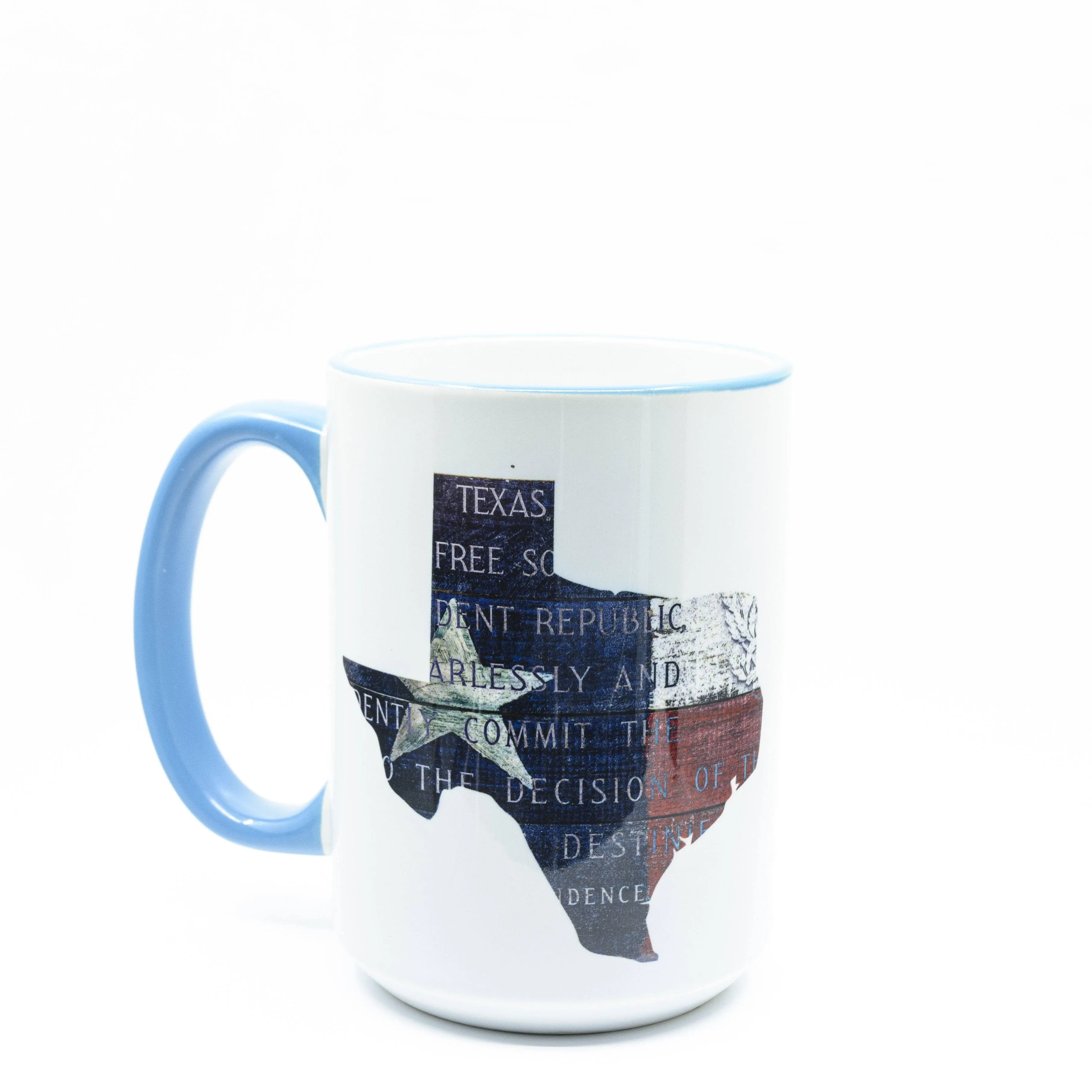 Texas Independence Ceramic Coffee Mug