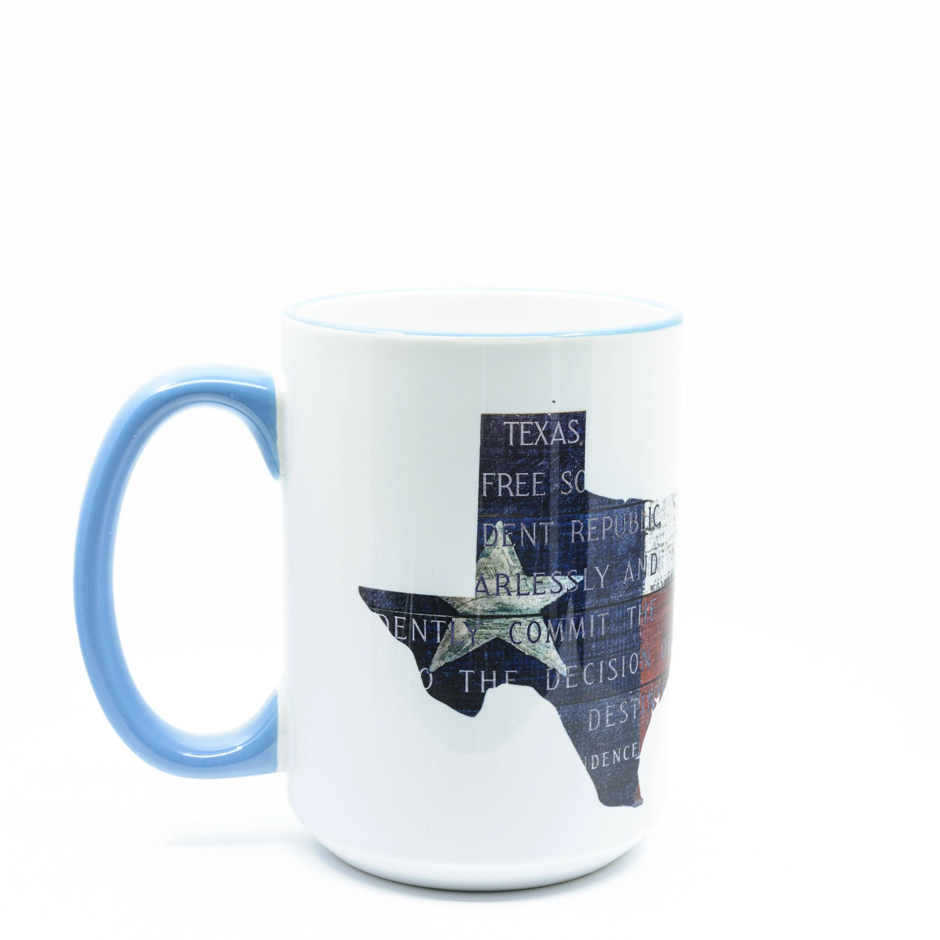 Texas Independence Ceramic Coffee Mug