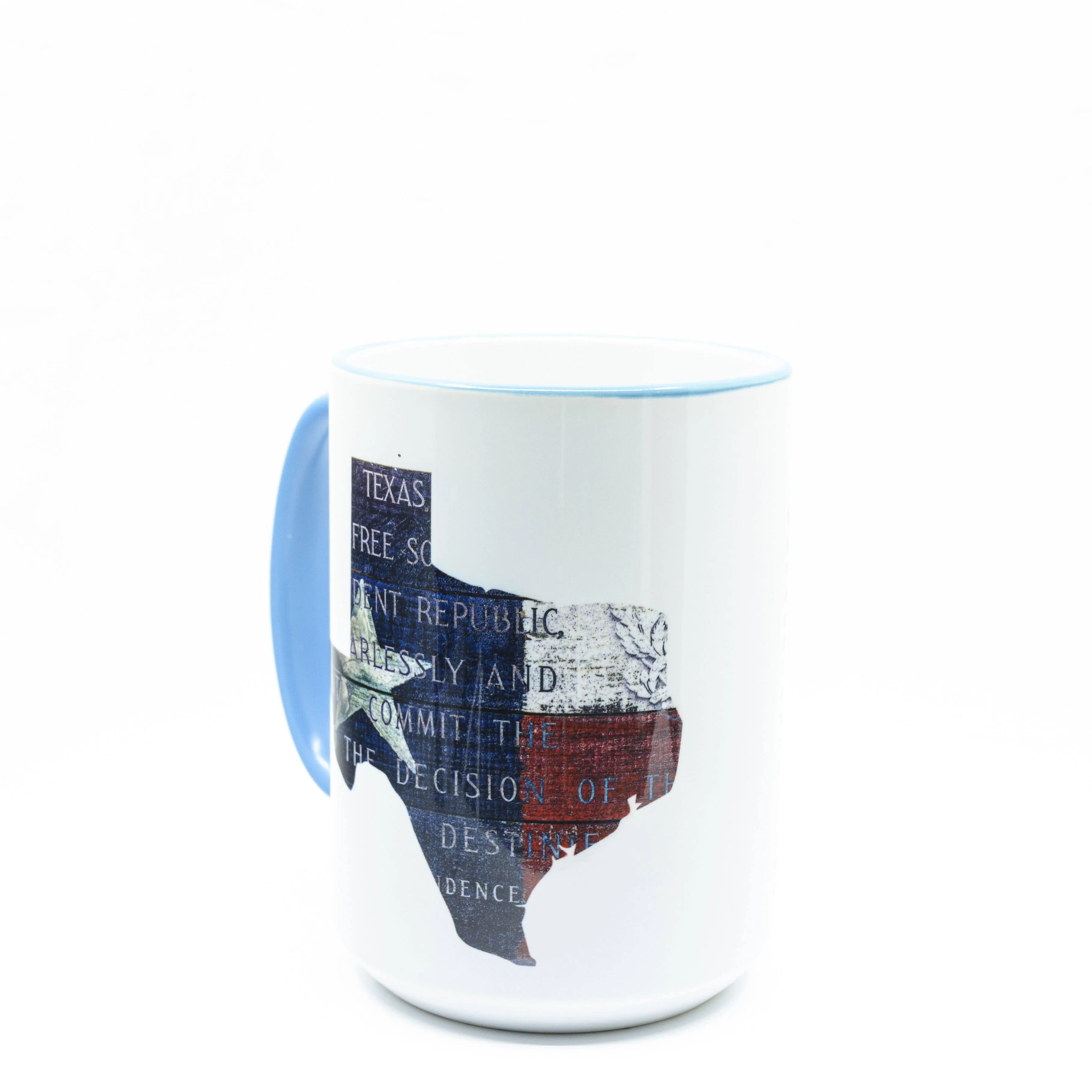 Texas Independence Ceramic Coffee Mug