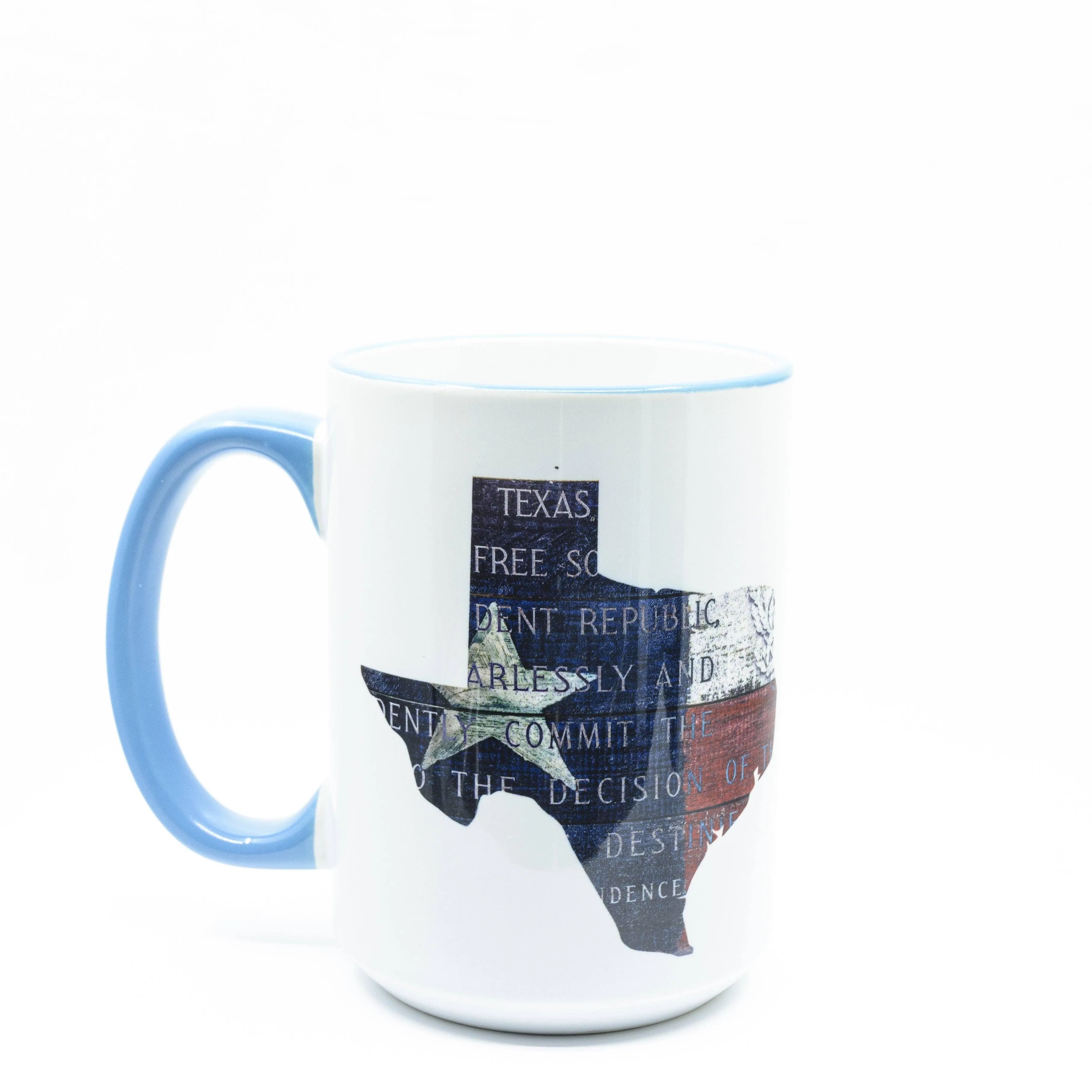 Texas Independence Ceramic Coffee Mug