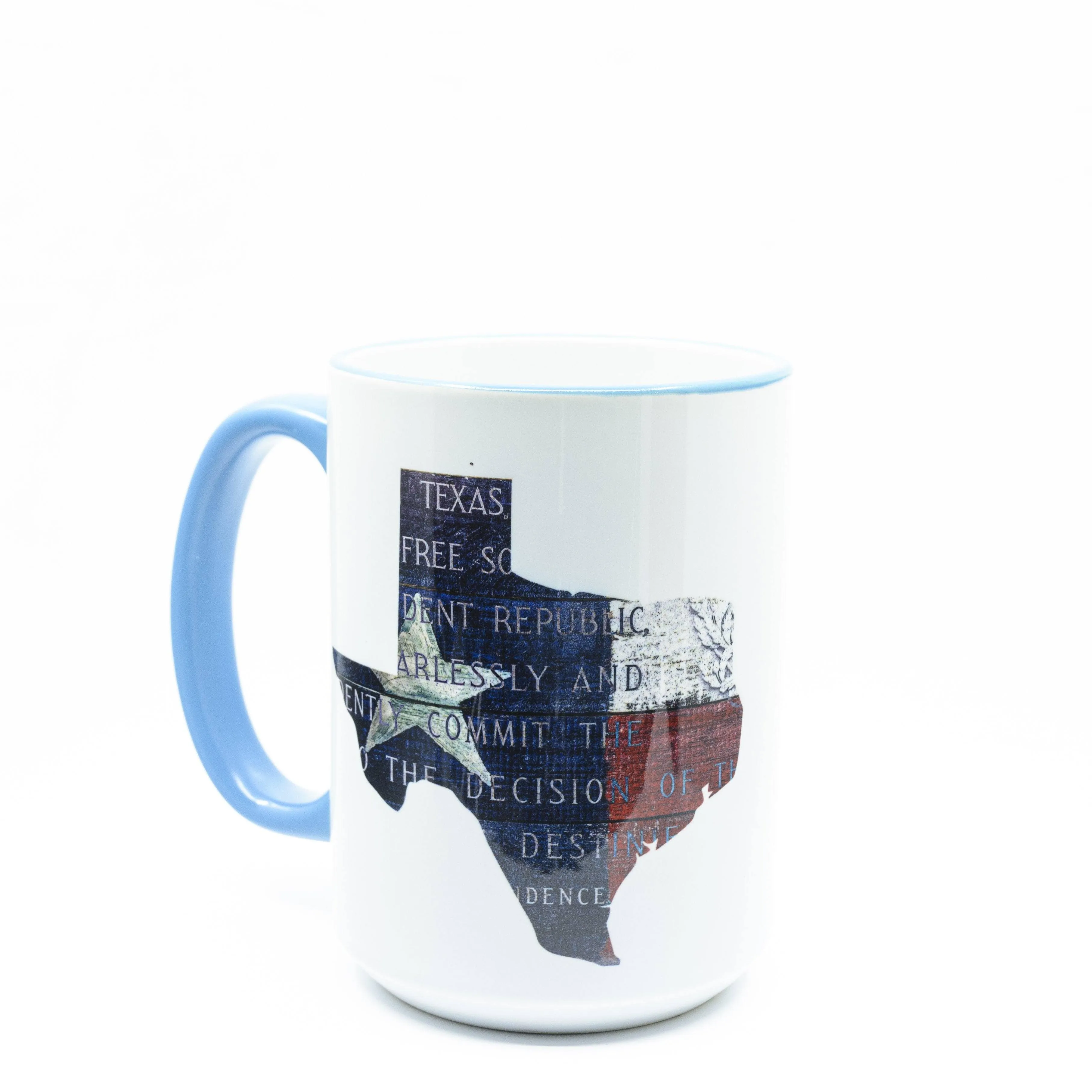 Texas Independence Ceramic Coffee Mug