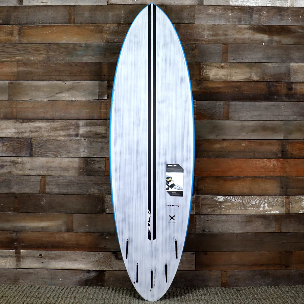 Torq Multiplier ACT 6'4 x 20 ⅞ x 2 ¾ Surfboard - Blue Rails