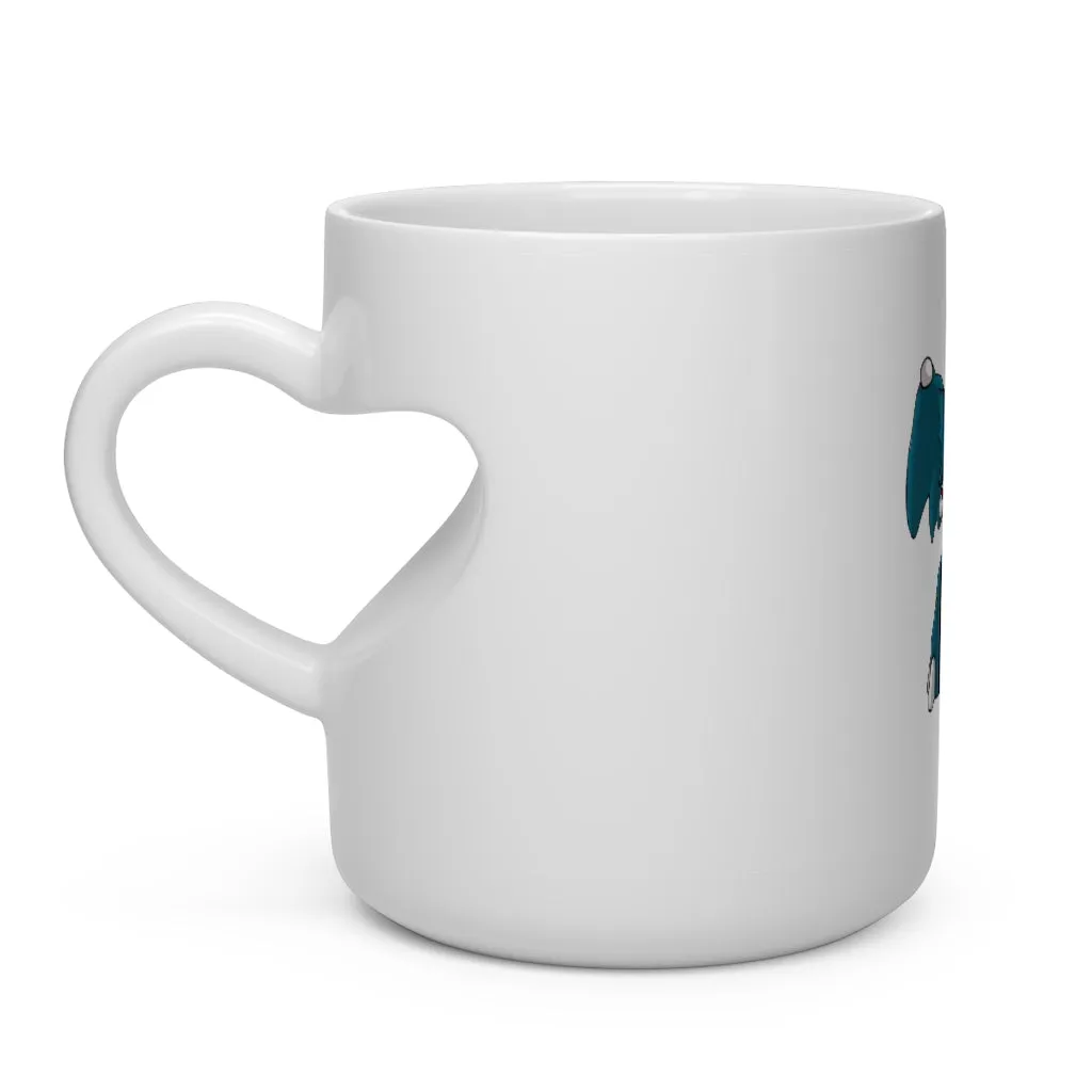 Tuskhann Heart Shape Mug