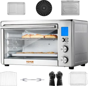 Vevor Air Fryer 13-in-1 Multifunctional Toaster Oven 28L Capacity 1800W New