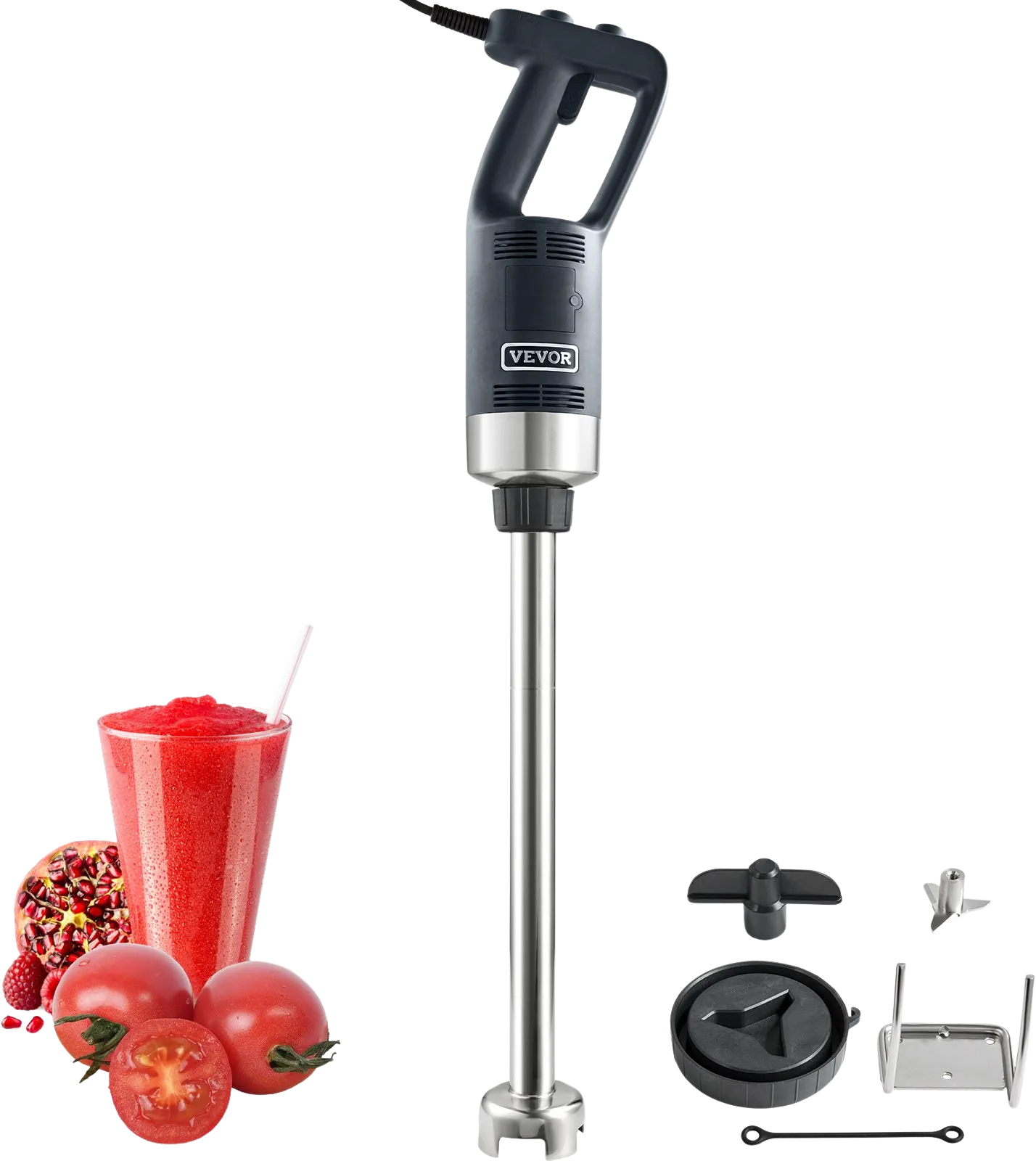 Vevor Commercial Immersion Blender 750W 20" Variable Speed Hand Mixer New