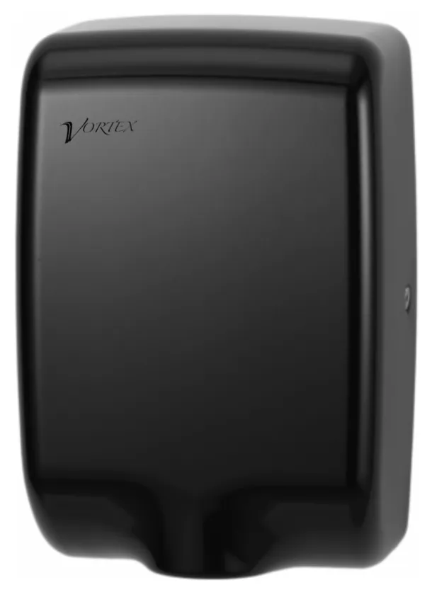 Vortex Hand Dryer Compact Black Automatic S'Steel