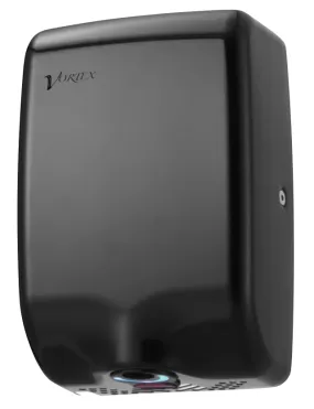 Vortex Hand Dryer Compact Black Automatic S'Steel