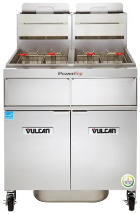 Vulcan 2TR45AF Fryer 31" W, 45-50 lb Capacity