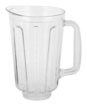 Winco XLB44-P3 Container for XLB-44 Pitcher 44 oz Clear Triton Plastic Dishwasher Safe BPA Free | Denson CFE