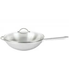 Wok avec couvercle 32cm - Strauss